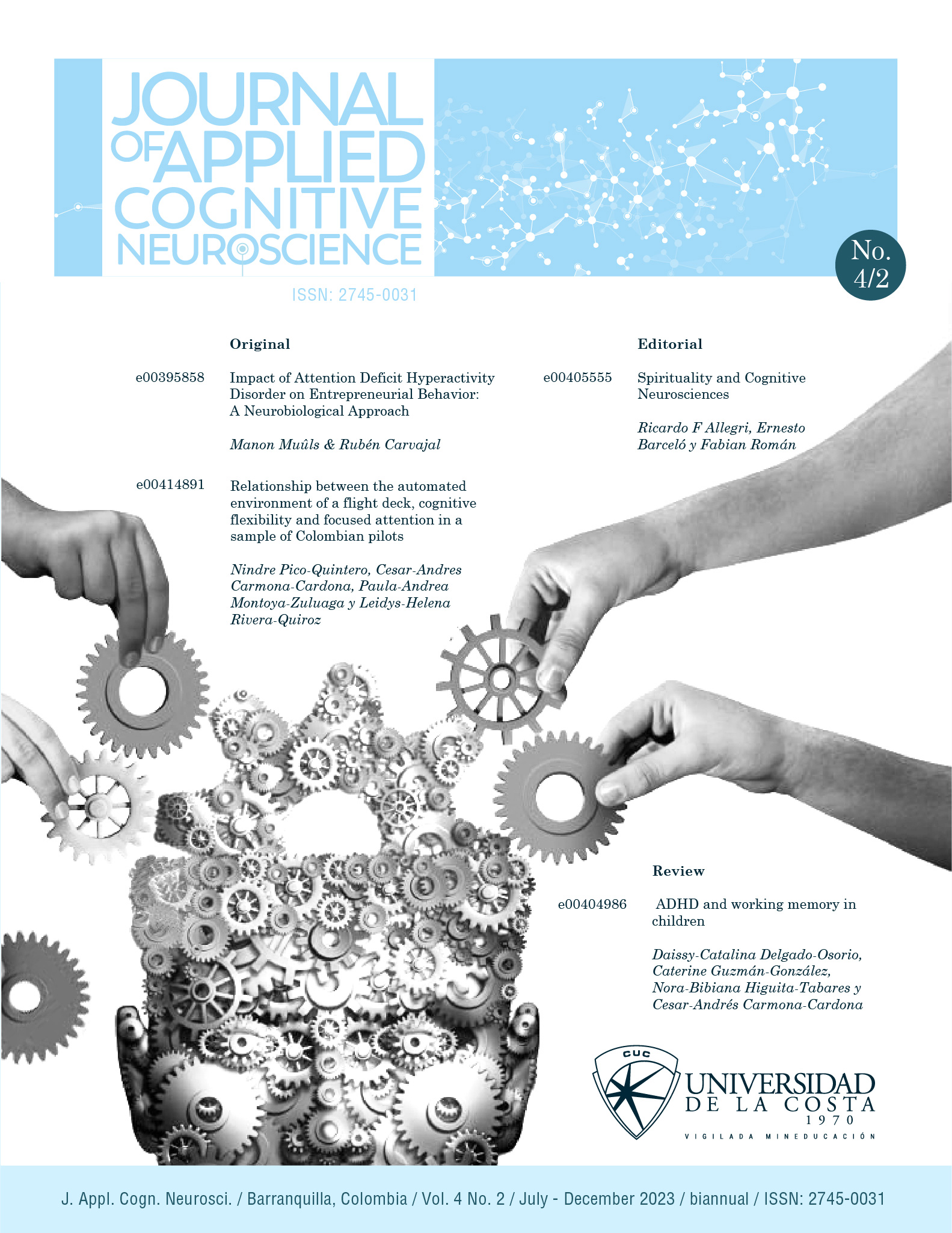 					View Vol. 4 No. 2 (2023): Journal of Applied Cognitive Neuroscience
				